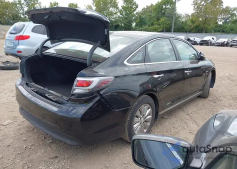 2017 Hyundai Sonata Hybrid Se from USA, damaged, VIN KMHE24L16HA060037